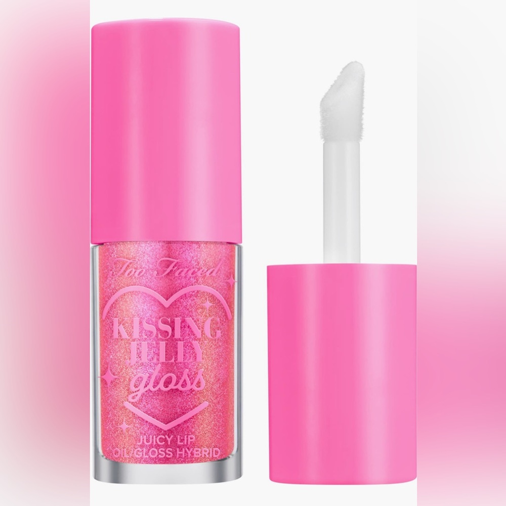 TOO FACED Kissing Jelly Lip Oil Gloss - Bubblegum